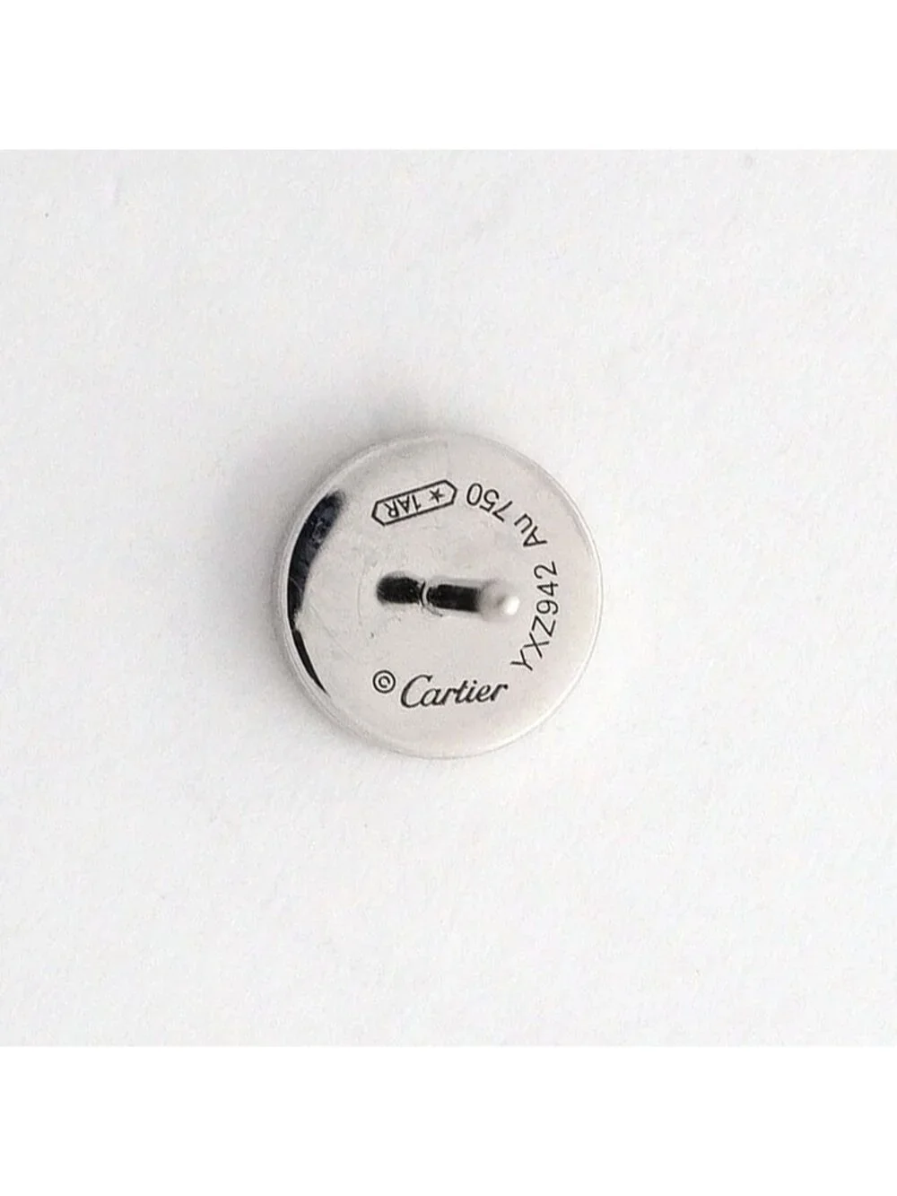 Cartier Earrings Love 18k White Gold